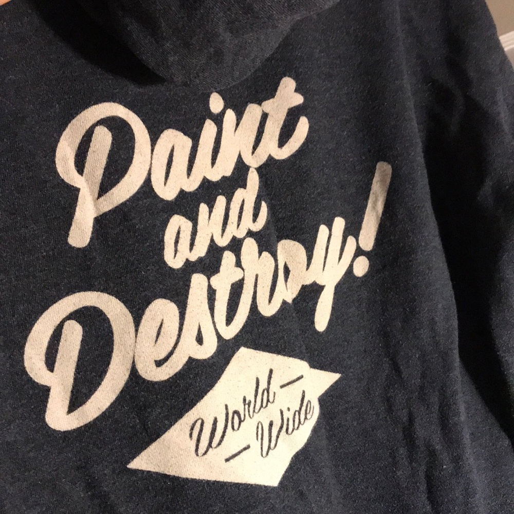 Short Sleeve Gray Hoodie